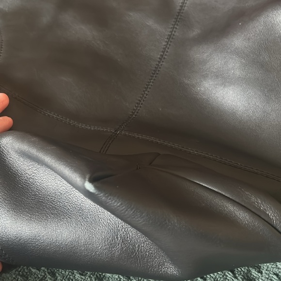 NWOT Anthropologie leather knotted shoulder bag - Picture 8 of 9